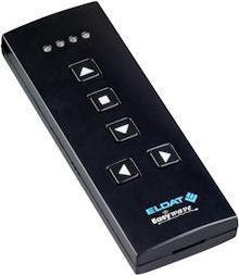 Actual product image Eldat RT32E5004-01-22K Hand-held transmitter Easywave 868 MHz 4-channel 4x open/stop/close glossy black