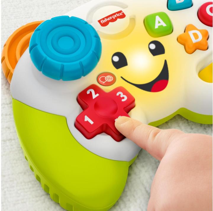 Immagine prodotto Fisher-Price Controller di gioco per l'apprendimento (D, DU, F, I, E) (Tedesco, Olandese, Inglese, Francese, Italiano)