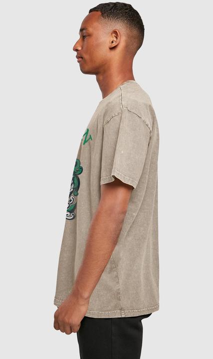 Immagine prodotto Absolute Cult Harry Potter - Maglietta oversize con stemma di Serpeverde lavata con acido - 114897 (3XL)