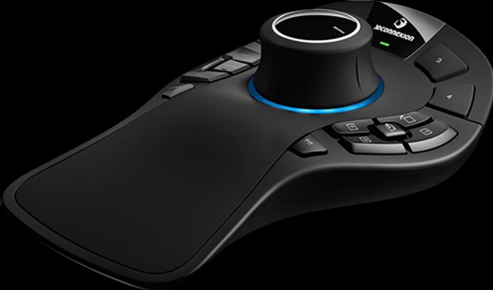 Produktbild 3Dconnexion SpaceMouse Pro (Kabellos, Kabelgebunden)