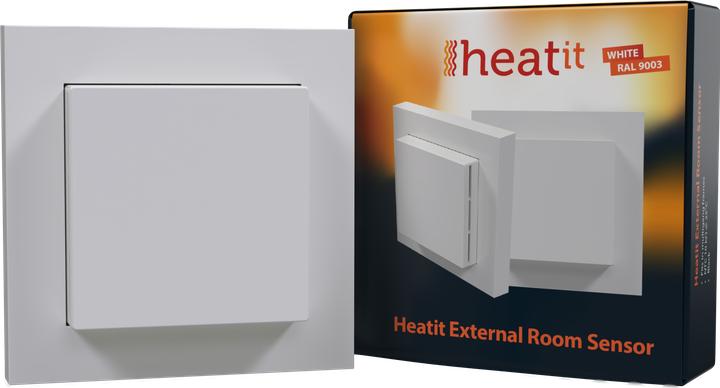 Heatit External Room Sensor (Weiss RAL 9003)