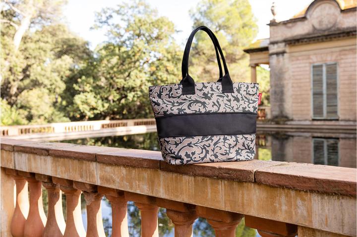 Actual product image reisenthel Bag Shopper e1 baroque 18 l, Marble