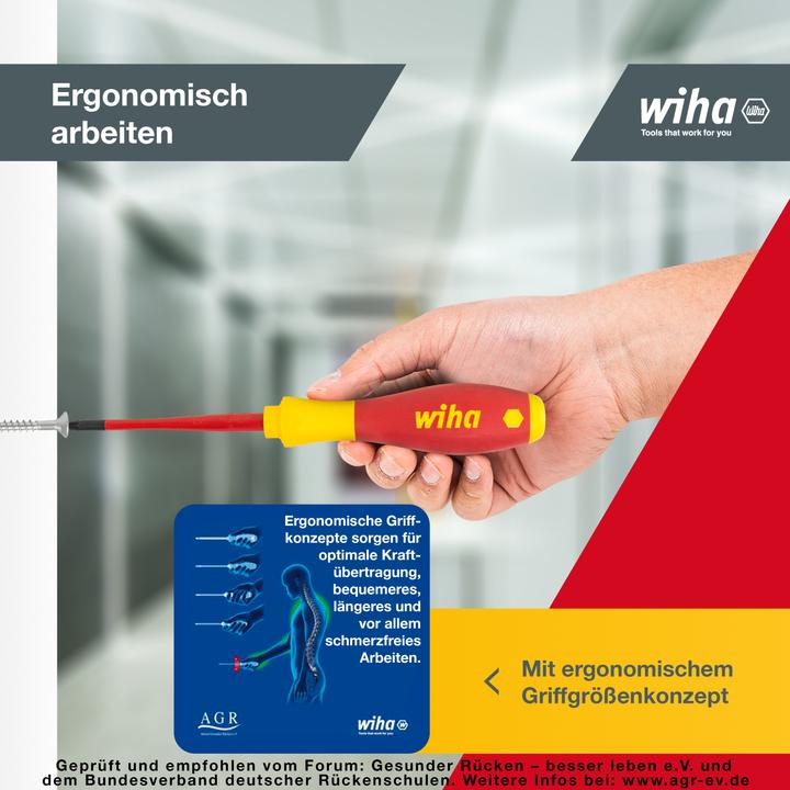 Produktbild Wiha Werkzeug Set Elektriker (13 Teile)