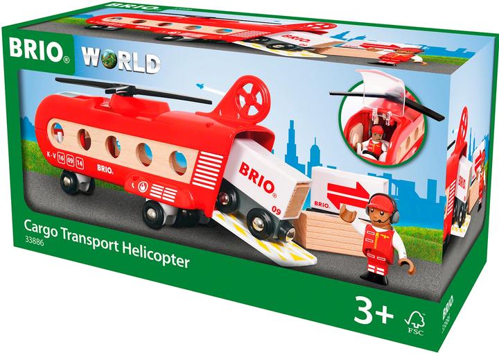 Actual product image Brio Railway transport helicopter