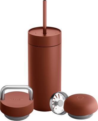 Produktbild Fellow Carter Move Mug 3 in 1 - Thermobecher + 3 Deckel - Sienna 473 ml