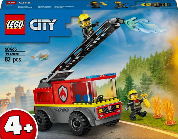 Produktbild LEGO Feuerwehrleiterfahrzeug (60463, LEGO City)