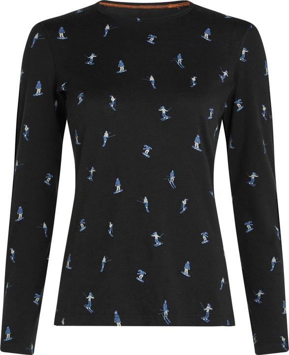 Immagine prodotto Icebreaker Donne Merino Mer 200 Oasis LS Crewe Ski Day (M)