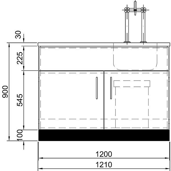 Actual product image Caspar & CO. Labora Laboratory sink