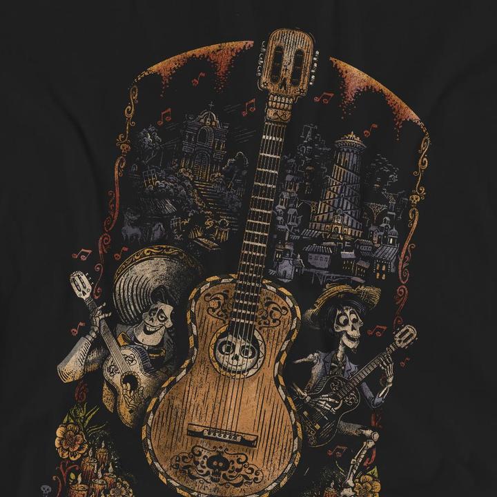 Immagine prodotto La Maison du Coco Maglietta Ernesto Miguel Hector Poster Dipinto con Chitarra Adulto Unisex (XL)