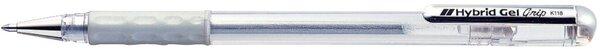 Image du produit Pentel Roller Hybrid Gel Grip (Argent, 1 x)