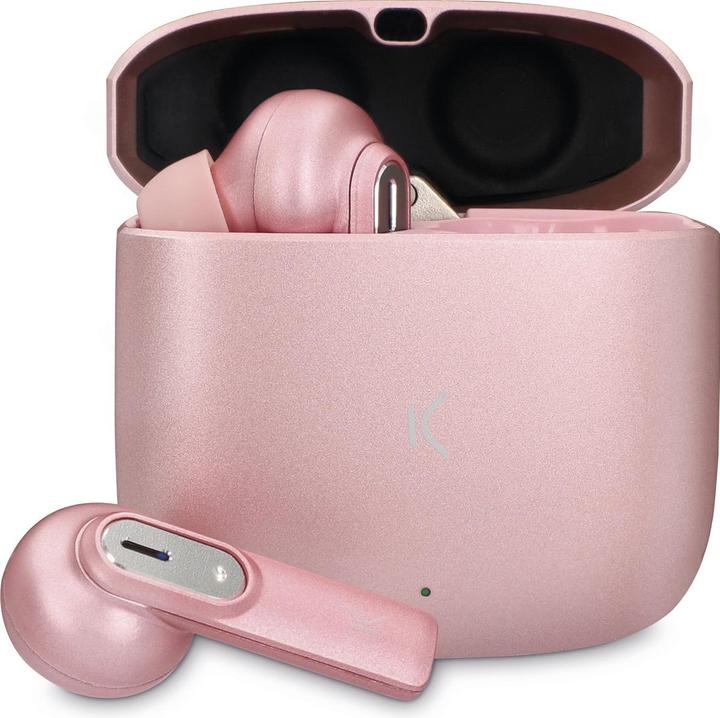 Actual product image KSIX Spark Earphones Pink (7 h, Wireless)