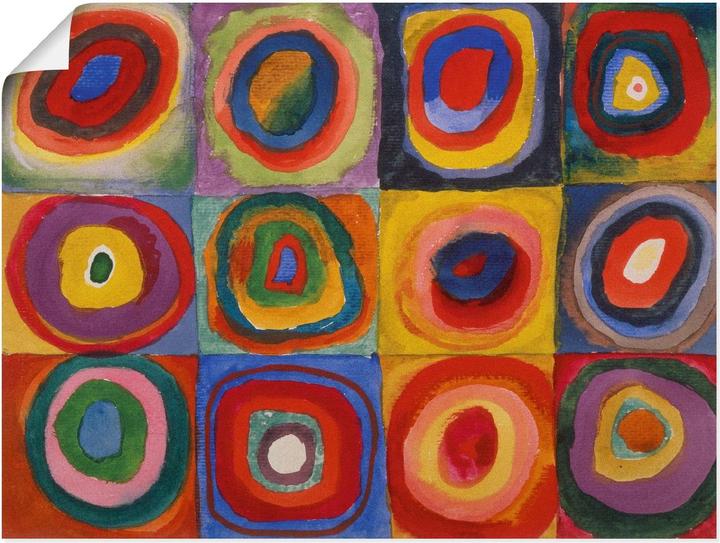 Produktbild Artland Quadrate und konzentrische Ringe. 1913 T6PE (40 x 30 cm)