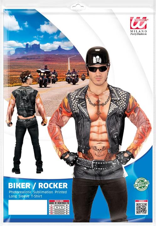 Produktbild Widmann ROCKER / BIKER (in Fotosublimation bedrucktes T-Shirt), M/L (M, L)