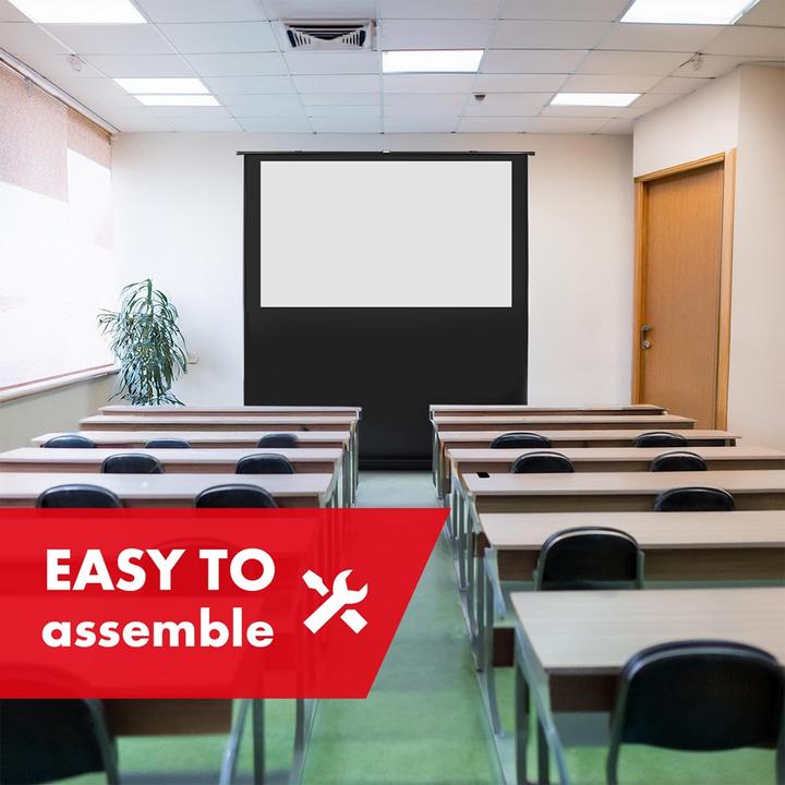 Actual product image Maclean Portable screen compact floor-standing 80 16:10 MC-212 (80", 16:10)