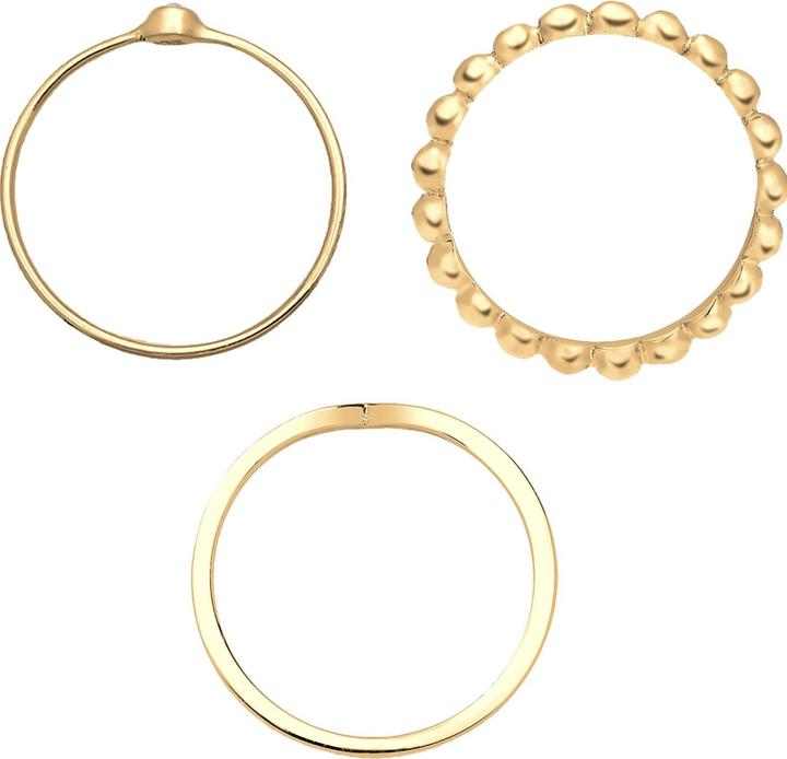 Immagine prodotto Elli Set di anelli, anello solitario (52, 925 Argento)