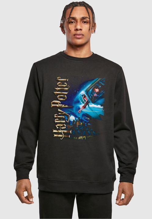 Actual product image Absolute Cult Harry Potter - Harry Smiles At Hogwarts Crewneck - 114851 (L)