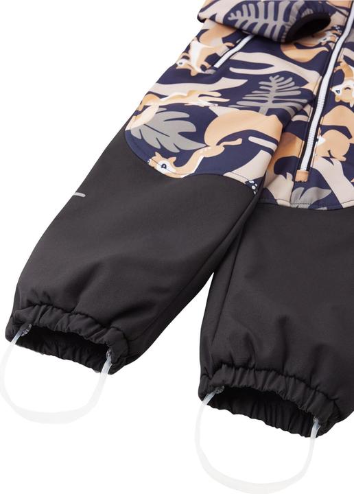 Actual product image Reima Kleinkinder Softshell Overall Mjosa Navy (74)