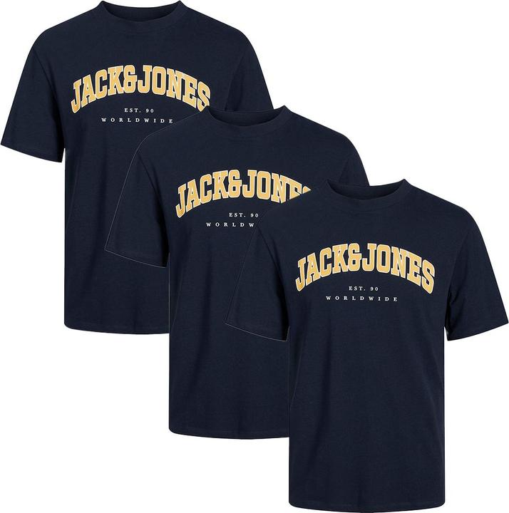 Image du produit Jack & Jones 3er Pack Caleb Varsity T-Shirt (XL)