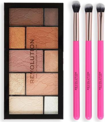 Actual product image Makeup Revolution Shimmer Glam Eye Gift Set