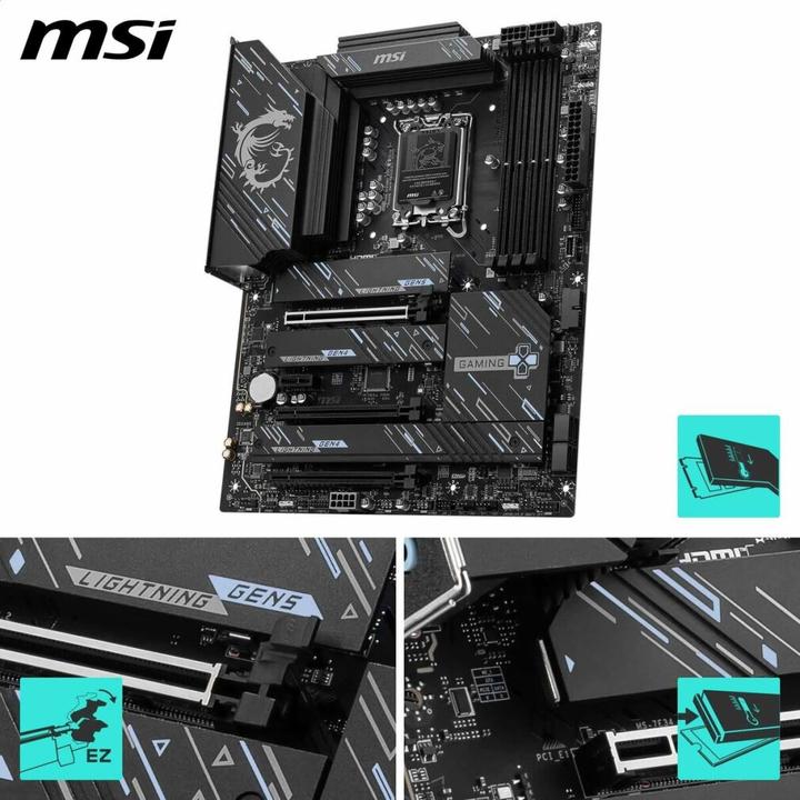 Actual product image MSI Z890 GAMING PLUS WIFI (LGA 1851, Intel Z890, ATX)