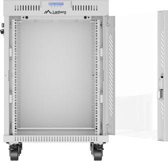 Productafbeelding Lanberg stellingkast 15U 600x600 glas (10.86 HE, 19 inch rek)