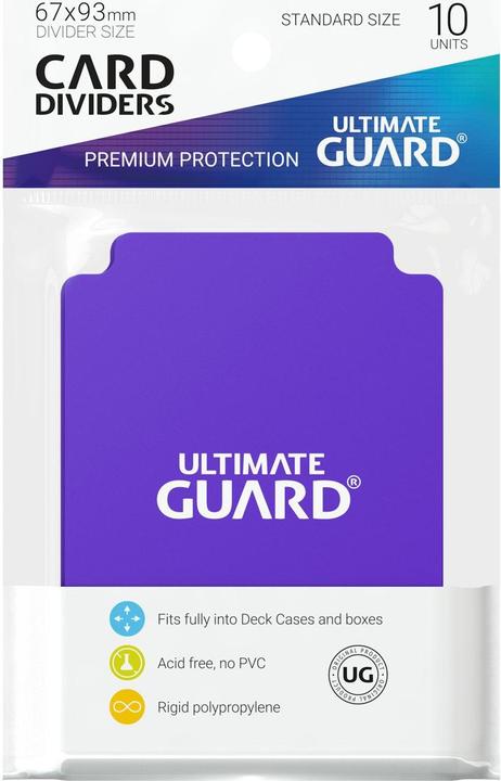 Produktbild Ultimate Guard Kartentrenner Standardgrösse Violett 10