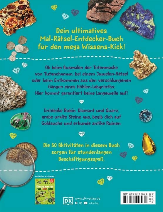 Produktbild Mein Mitmach-Wissens-Kick. Steine und Mineralien (Deutsch, Claudia Wagner, DK Verlag - Kids, 2023)