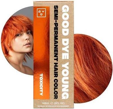 Good Dye Young Halbpermanente Haarfarbe Kupfer-Orange Ungiftig Pflegend (Kupfer-Orange)