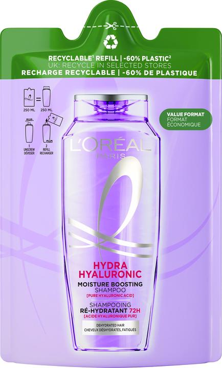 Produktbild L'Oréal Paris Elseve Hyaluronic (250 ml, Flüssiges Shampoo)