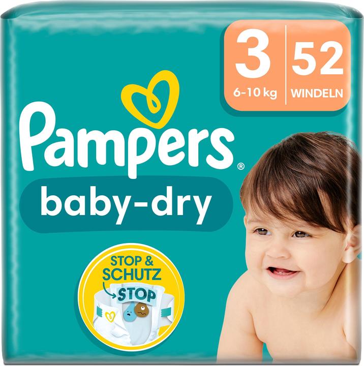 Image du produit Pampers Baby-Dry (Taille 4+, Pack, 40 pièce(s))