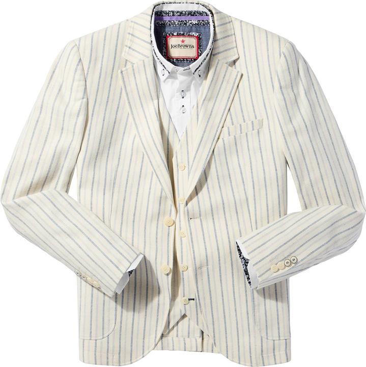 Immagine prodotto Joe Browns Striped Linen Blend Suit Blazer (48)