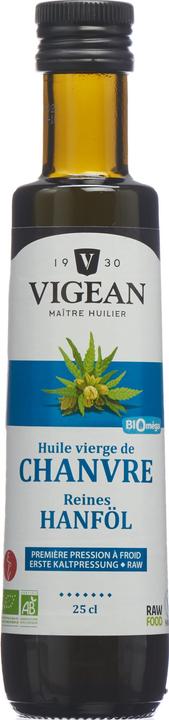 Image du produit Huilerie Vigean huile de chanvre (250 ml)