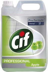 Immagine prodotto Cif Detergente Professionale per Piastrelle Laminato Plastica Ceramica Mela 6 Canister Plastica 6l