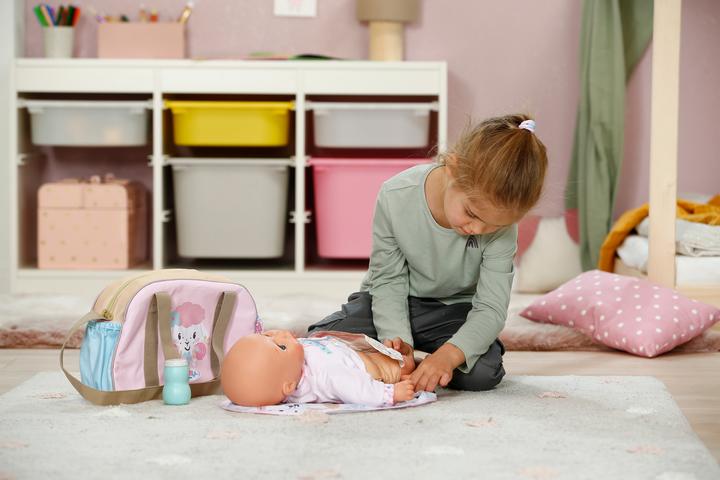 Produktbild Zapf Creation BABY born Wickeltasche Blumen