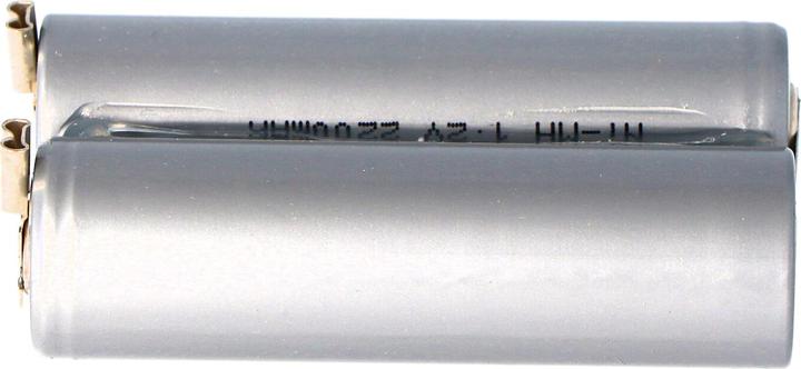 Actual product image AccuCell Akku Moser Ermila Genio Plus Genius Akku 1854-0078 (2 pcs., 2100 mAh)