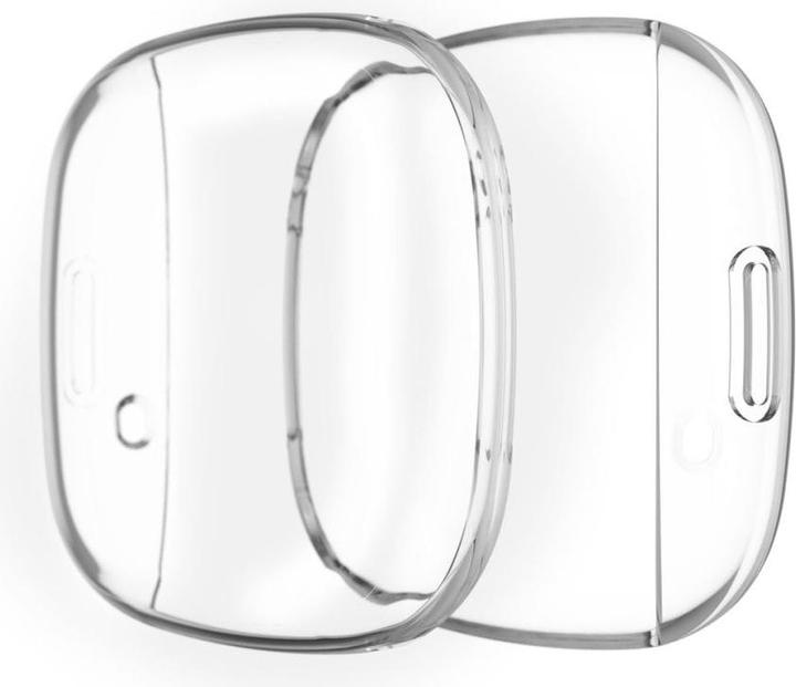 Cover-Discount Fitbit Versa 3 / Sense - Rubber Protection Case transparent