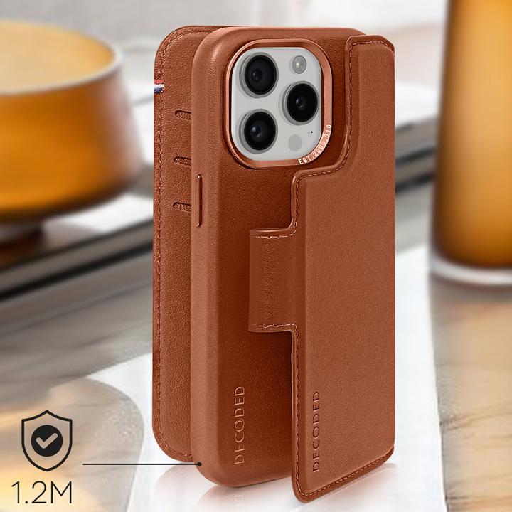 Actual product image Decoded Detachable Wallet Case (Apple iPhone 15 Pro Max)