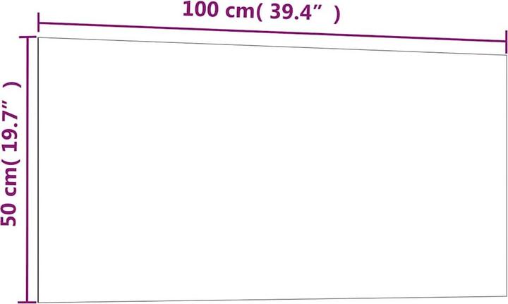 Actual product image VidaXL Jackeline (100 x 50 cm)