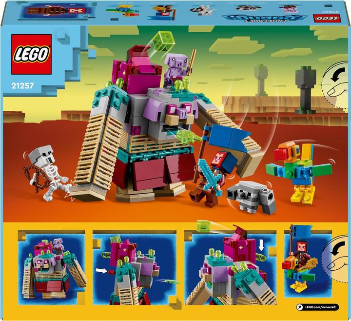 Image du produit LEGO 21257 L'épreuve de force avec le Dévoreur (21257, LEGO Minecraft)