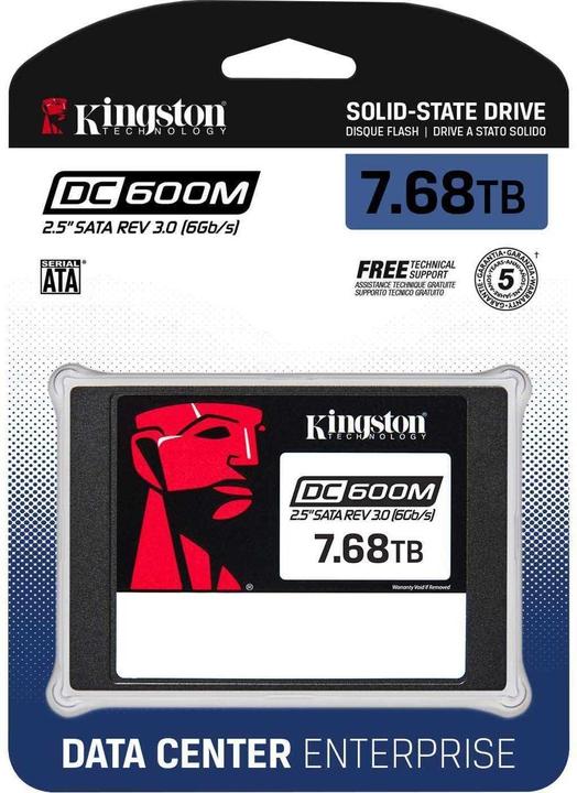 Actual product image Kingston DC600M (7680 GB, 2.5")