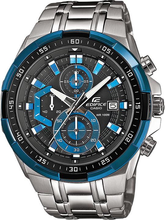 Casio EFR-539D-1A2VUEF Uhr Armbanduhr Männlich Quarz Edelstahl (Chronograph, 49.50 mm)