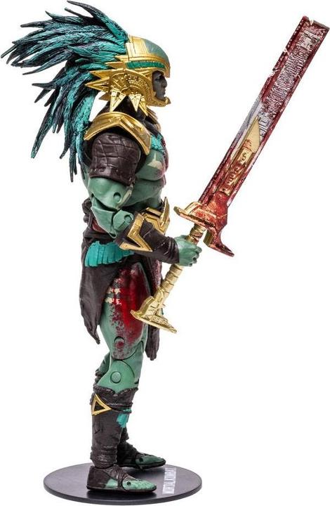 Actual product image McFarlane AF Mortal Kombat Kotal Kahn (Bloody) 18cm