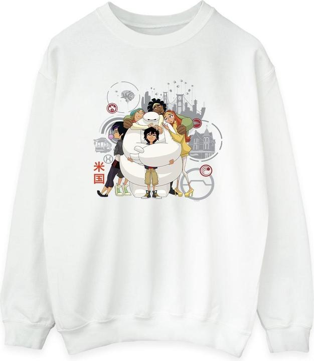 Disney Big Hero 6 Baymax Group Hug Sweatshirt (XXL)