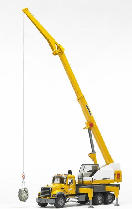 Actual product image Bruder Liebherr crane truck
