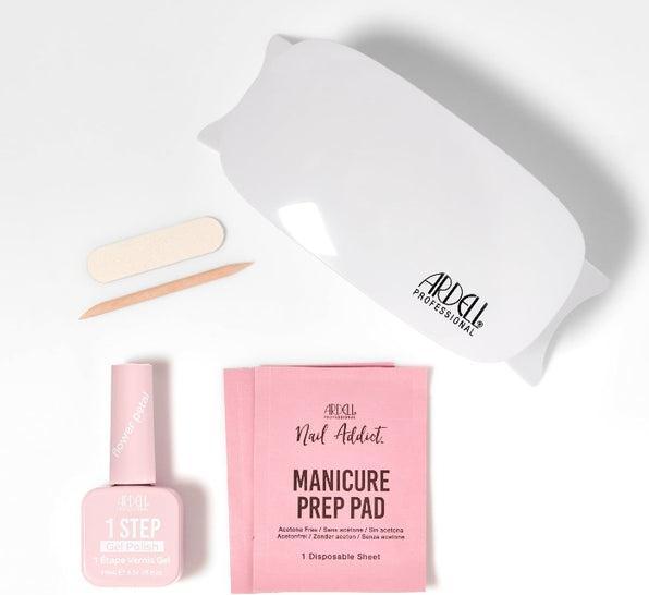 Immagine prodotto Ardell 1 Step Gel Polish Starter Kit Flower Petal (Pink, Smalto per unghie effetto gel)