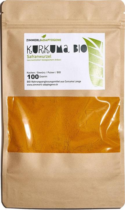 Zimmerli Adaptogene Kurkuma Pulver (BIO) (1 Stück, Pulver, 100 g)