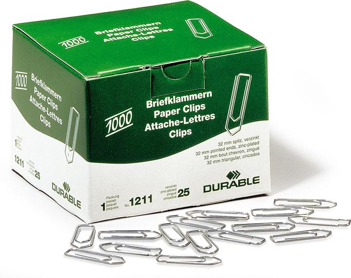 Durable Büroklammern (1000 x)