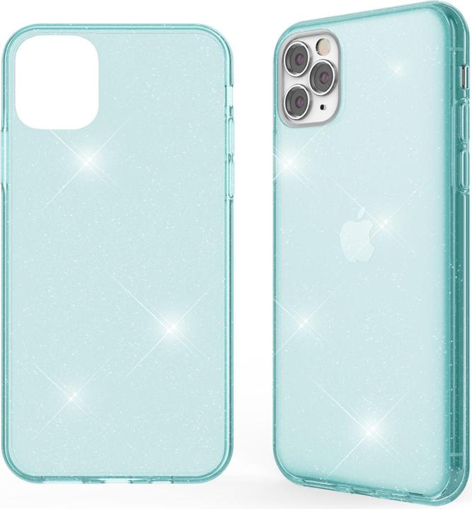 Immagine prodotto Nalia Copertura in silicone trasparente con glitter (Apple iPhone 11 Pro Max)