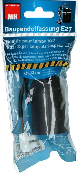 Actual product image Max Hauri Pendant socket E27