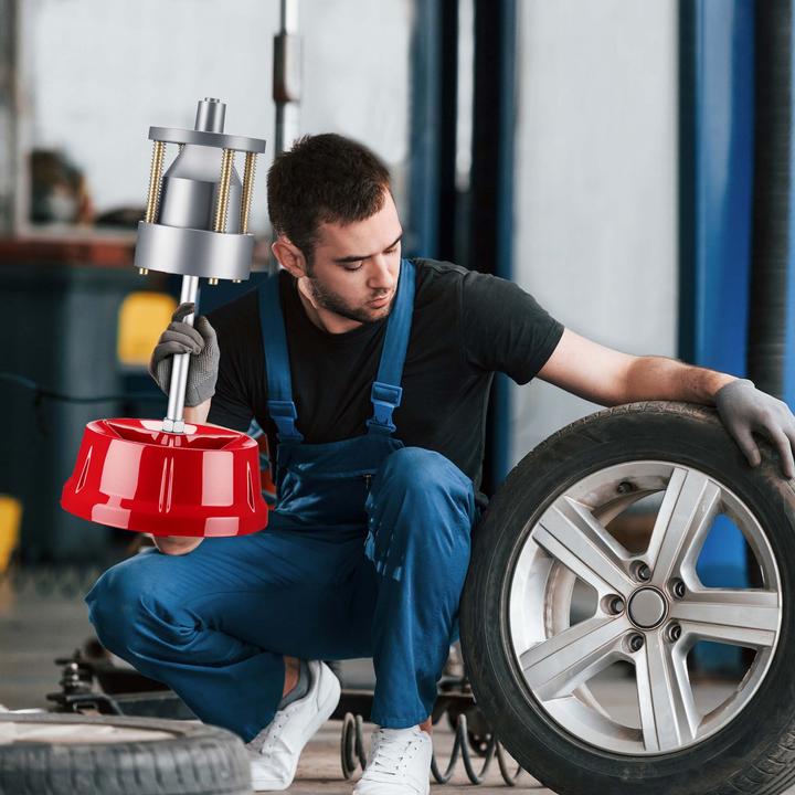 Produktbild Wiltec Mobile Reifenwuchtmaschine Auswuchtmaschine Reifenwuchtgerät Auto Reifen